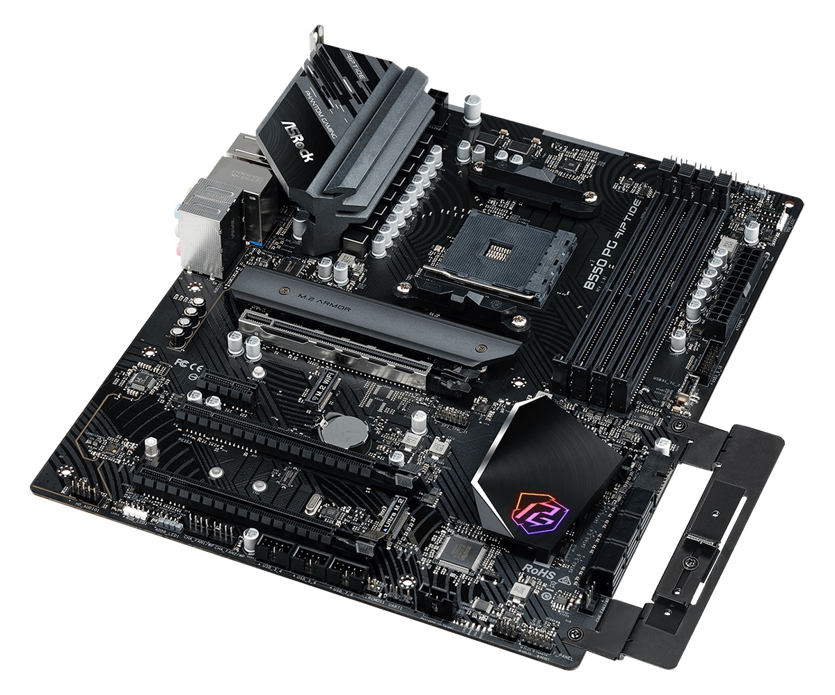 Материнська плата ASRock B550 PG Riptide Socket AM4